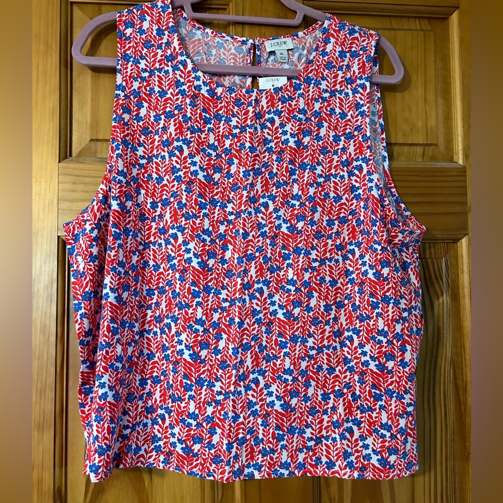NWT J. Crew Sleeveless Blouse
